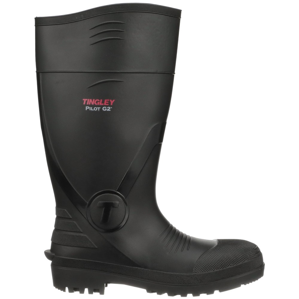 TINGLEY mens Rubber Workboot Rain Boot Black 14 US