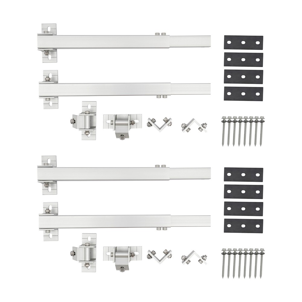 Adjustable Solar Panel Mounting Bracket Set - Optimize Energy Efficiency