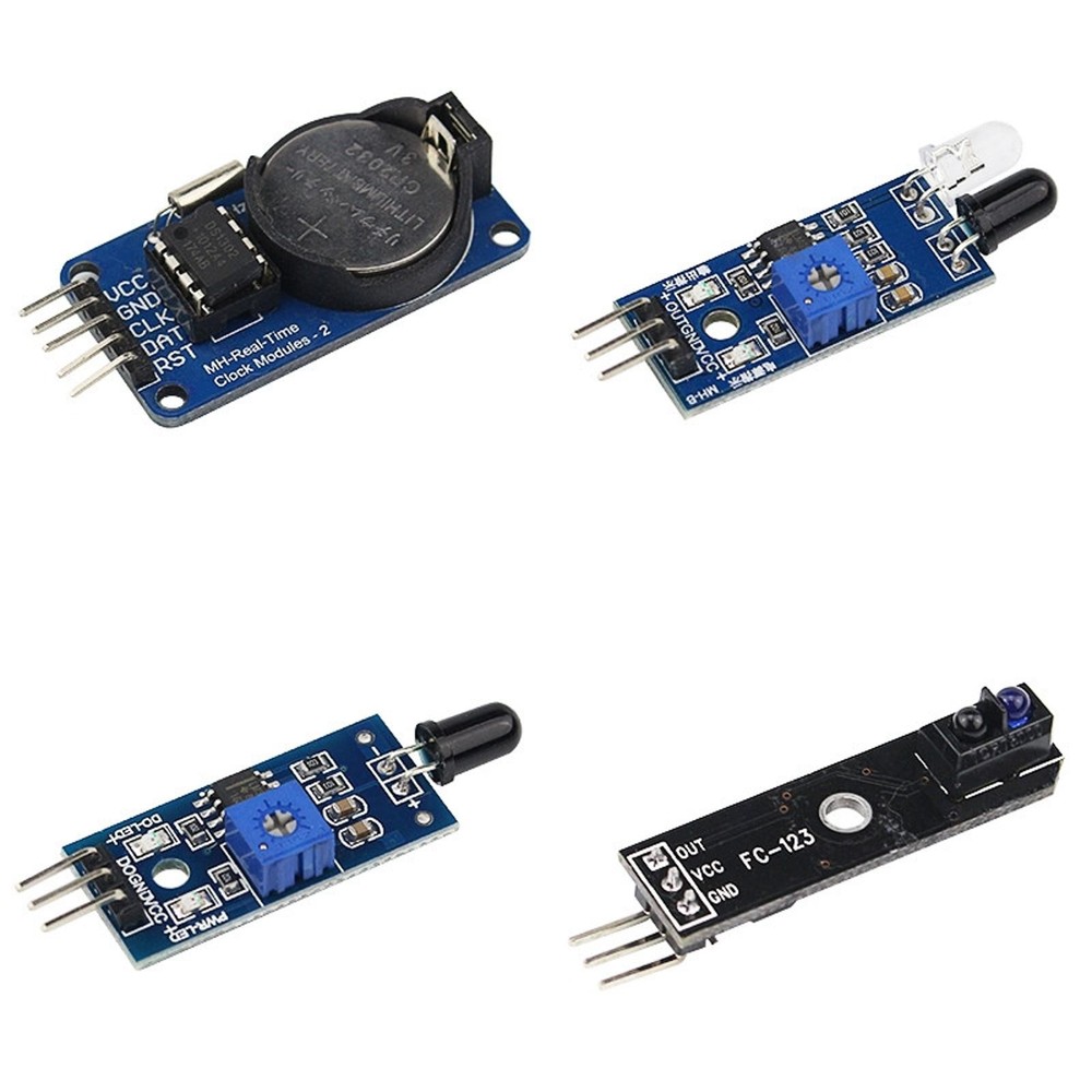 16pcs Sound Humidity Laser head Sensor Module For Raspberry Pi 3/Pi 2 Model B