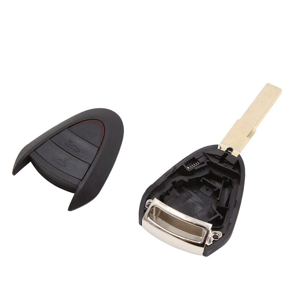 Car Replacement Key Shell Case for Porsche Boxster 987 Cayman 911 3 Key Button