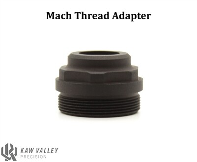 Kaw Valley Precision MACH Modular Linear Comp Thread Adapters - 5/8x24
