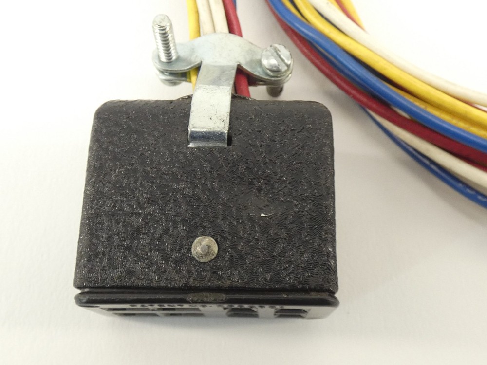 Black Connector and Wires