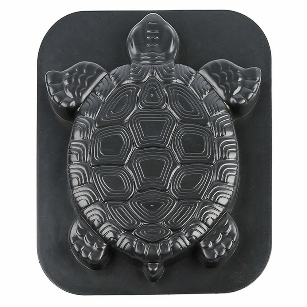 Turtle Stepping Stone Concrete Cement Mould Garden Path Pavement Walk Maker.