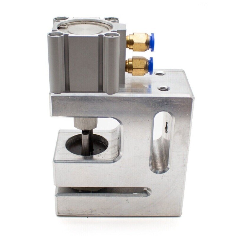 Butterfly Shape Pneumatic Hole Puncher Air Punching Machine Plastic Bag Maker