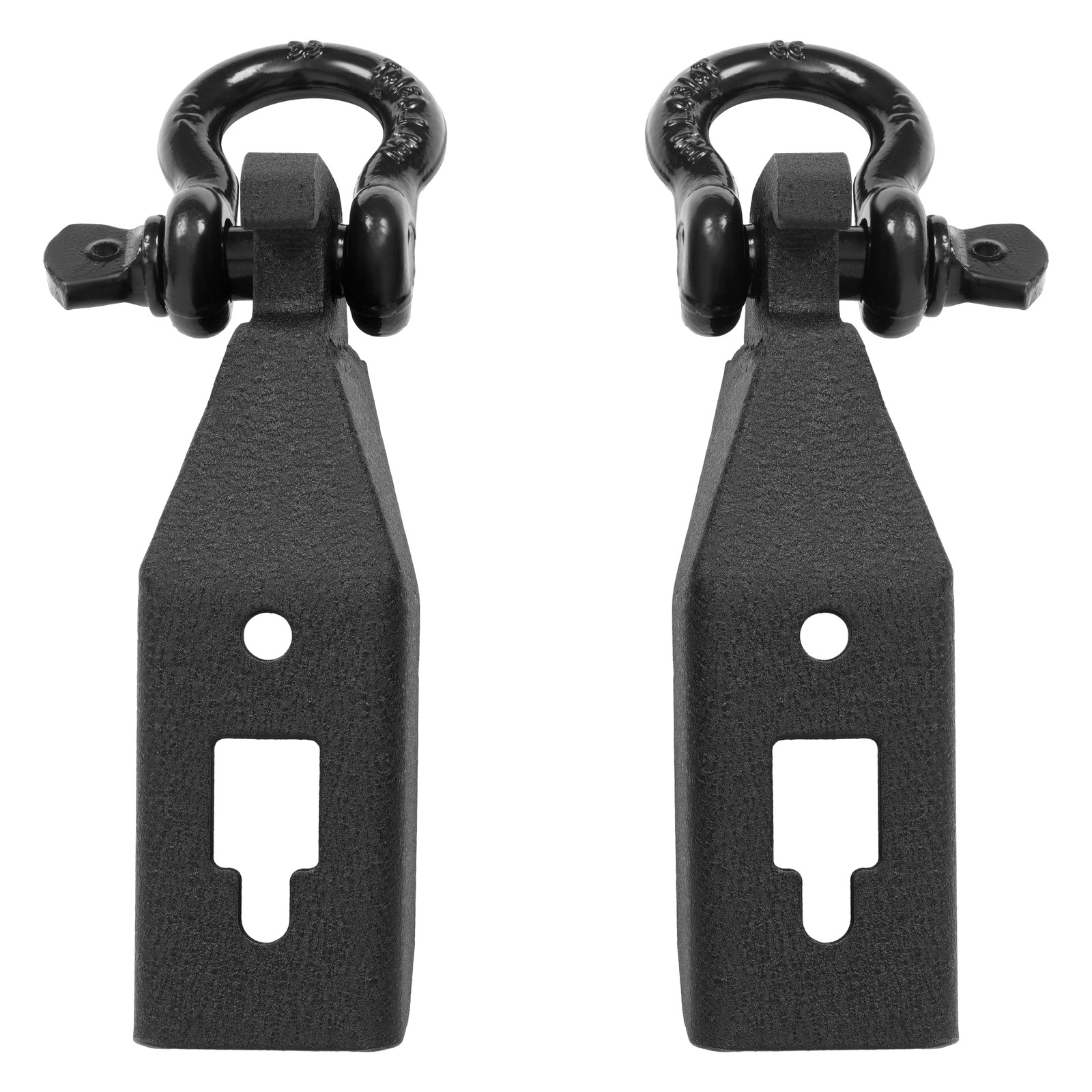 Front Tow Hook Bracket Replacement Shackle Mount Kit For Ford F150 F-150 2009-23