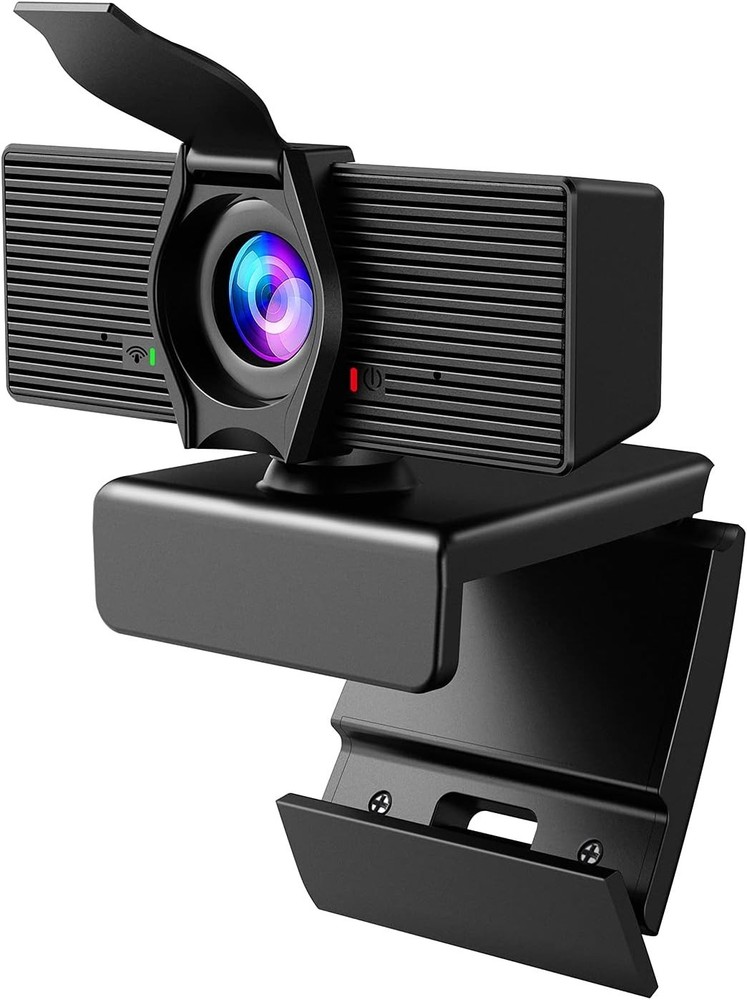 Plug & Play Web Camera with Auto Low Light Correction – Ideal for Video Calls