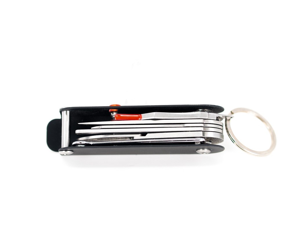 Easy open Multi tool Zipper Pull Button Hook ATM Grabber Jar Can Opener