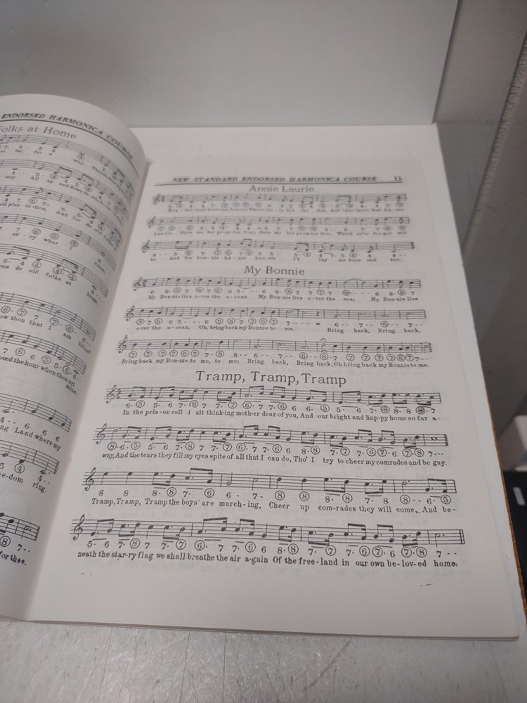 1954 New Standard Harmonica Instruction Book