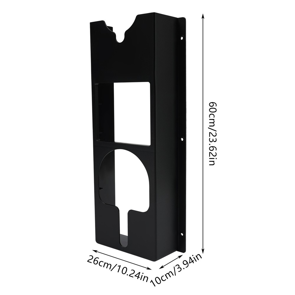 2Pcs Set Buffer Polisher Rack Polishing Machine Holder Wall Mount