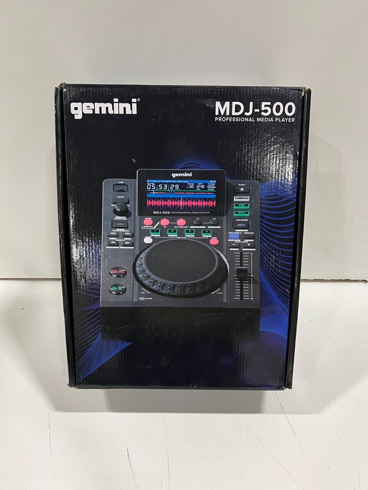 Gemini MDJ-500 Professional USB DJ Media Player