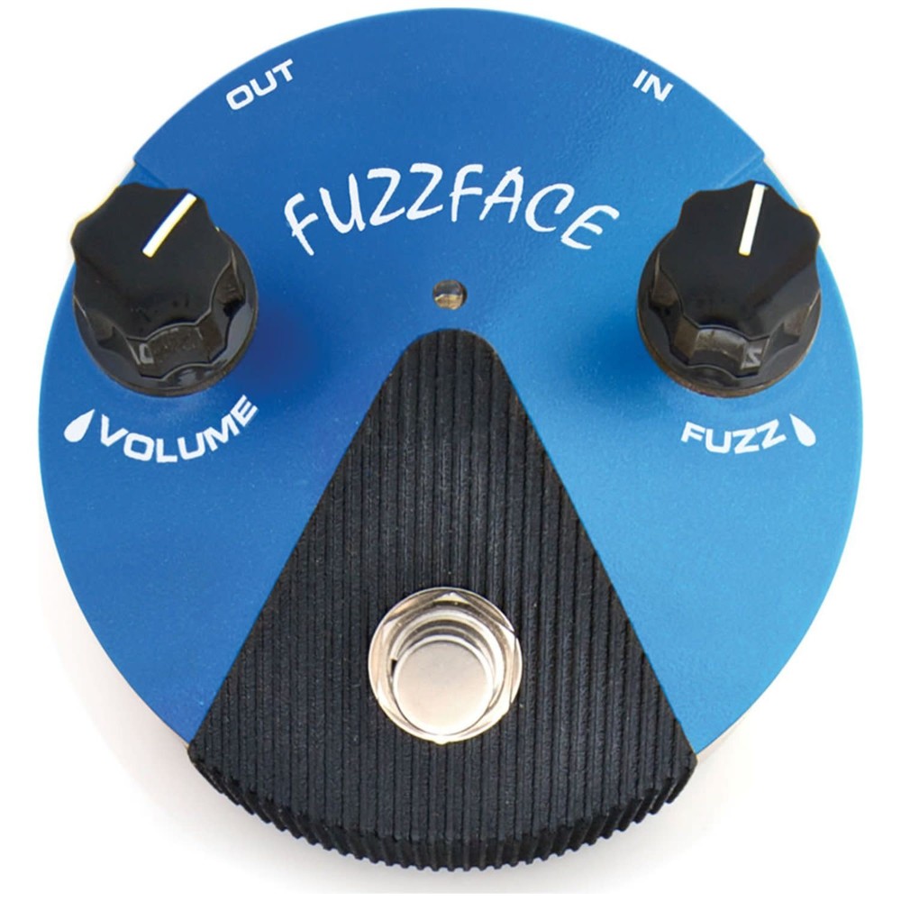 Dunlop FFM1 SILICON FUZZ FACE MINI Pedal w/ Patch Cables
