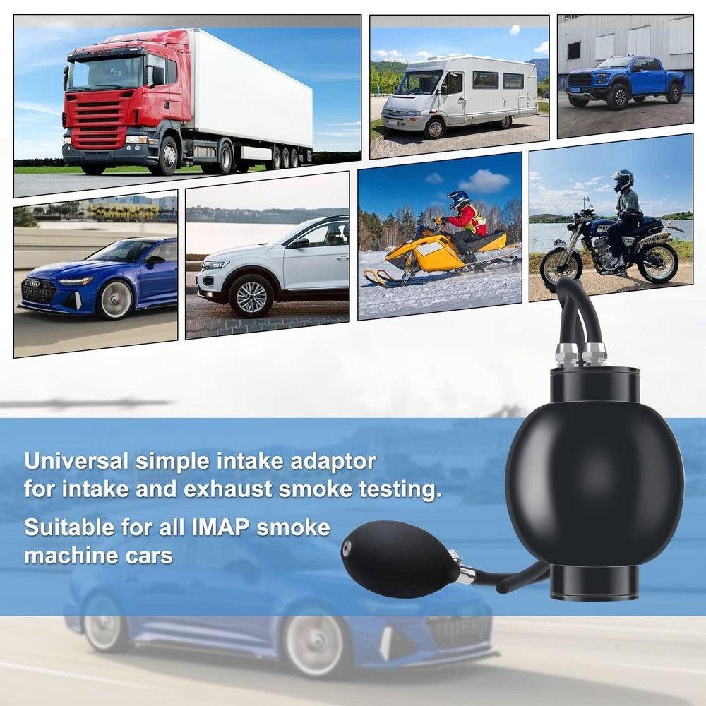 Intake Inflatable Bladder Adapter for Car Intake/ Exaust/ EVAP/Cooling System