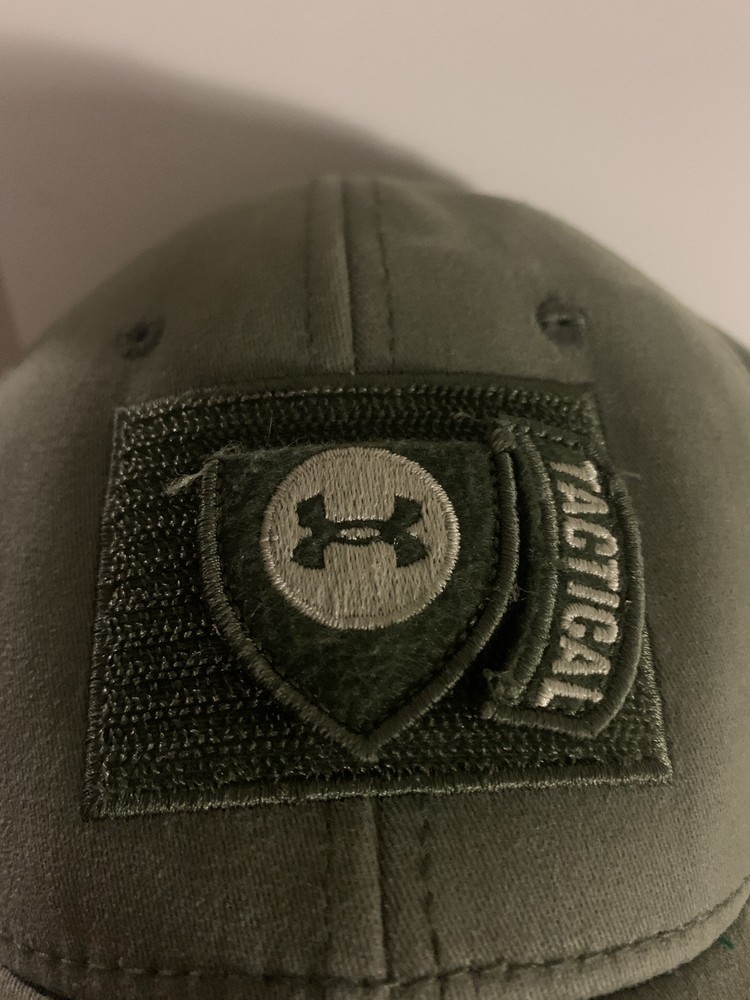 Under Armour Tactical Fitted Hat - Size Large/XL - Olive Green