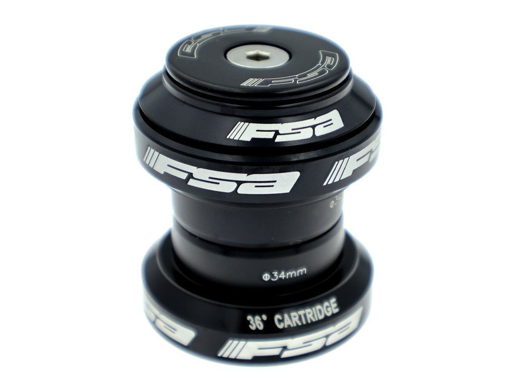 FSA Orbit MX 1-1/8" 34mm Threadless Bike Headset 34mm w/ Top Cap Black