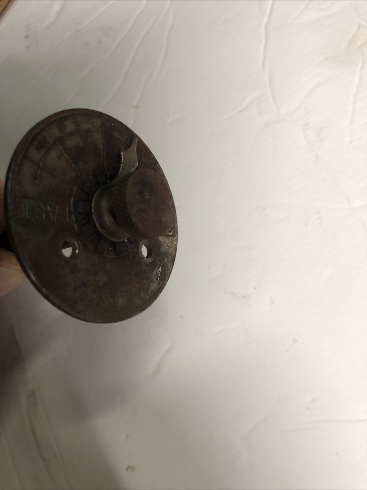 Vintage Claxtonola PHONOGRAPH part Deck Speed Control