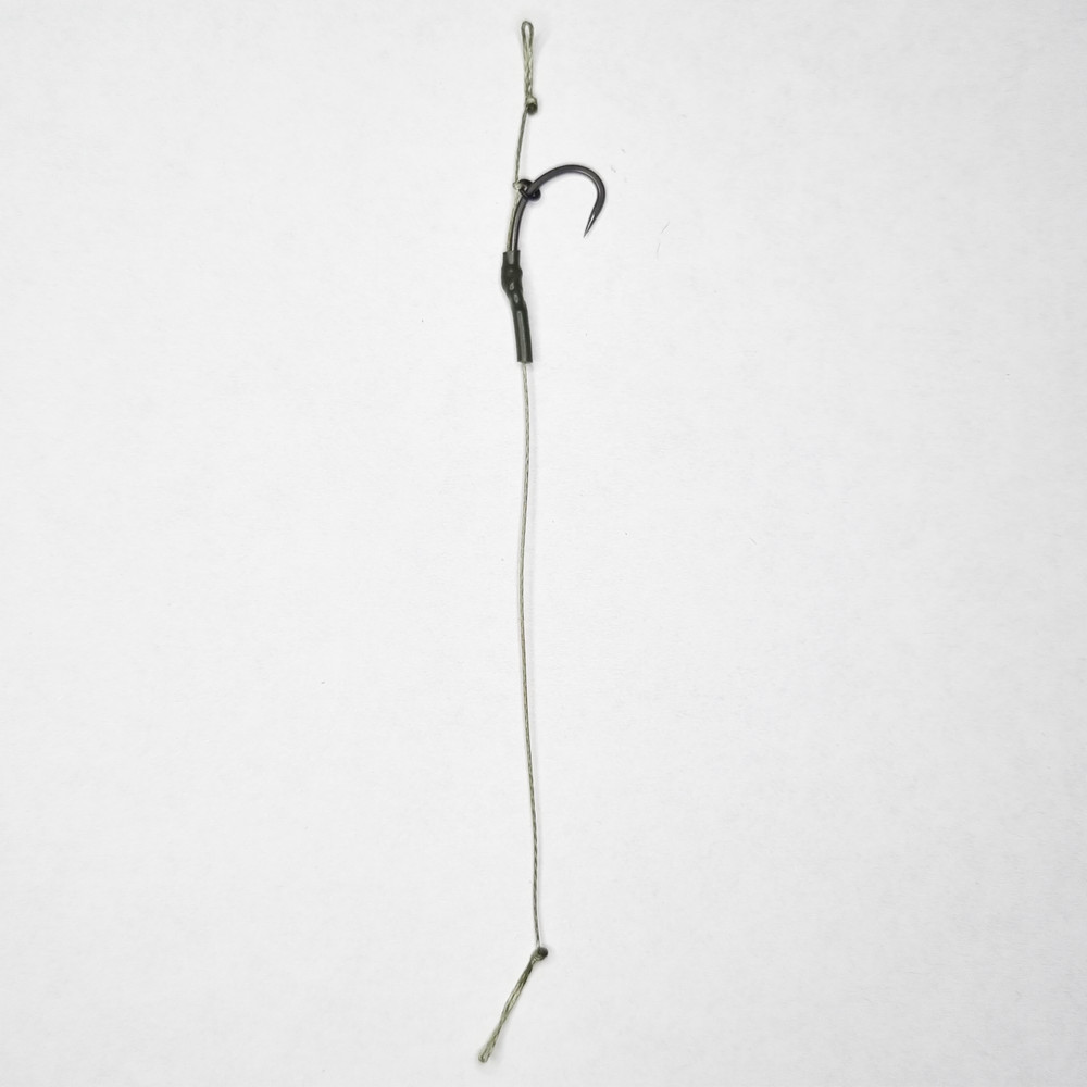 Solid PVA Bag Carp Rigs - 10 Pack! 7 Variants! (Sizes: 4, 6 or 8)