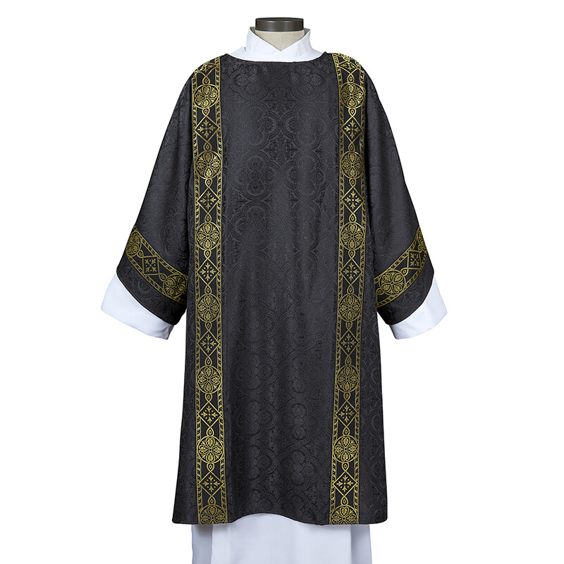 Black Traditio Dalmatic Orphrey and Understole