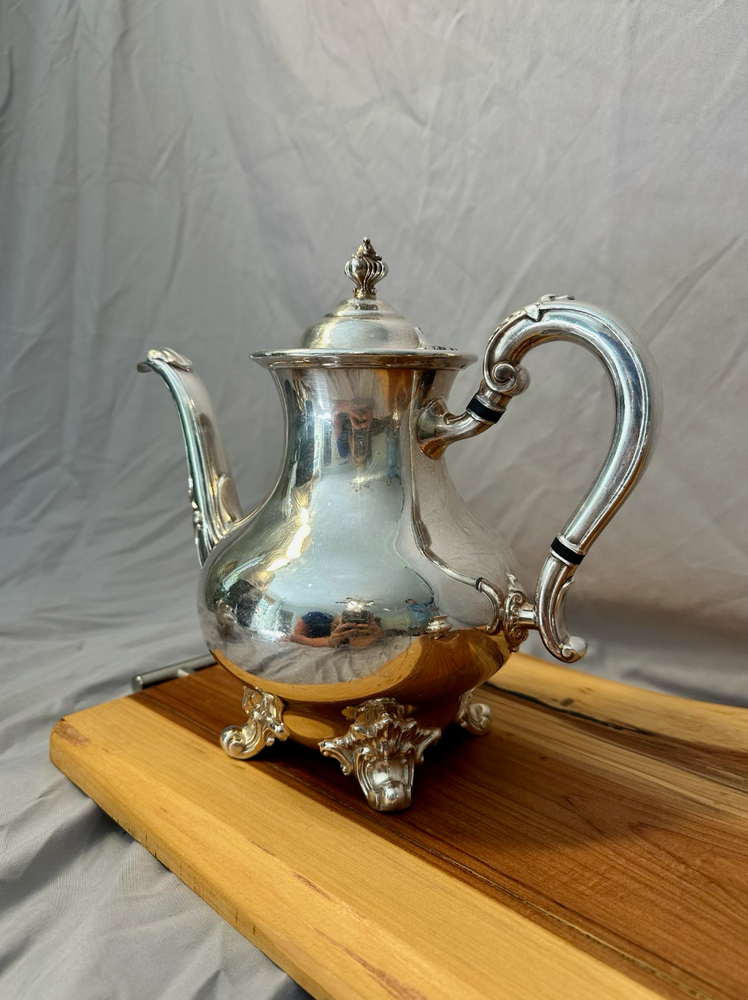 Reed & Barton 3pc Silver Plated Tea Set, REGENT 5600, Rare Find