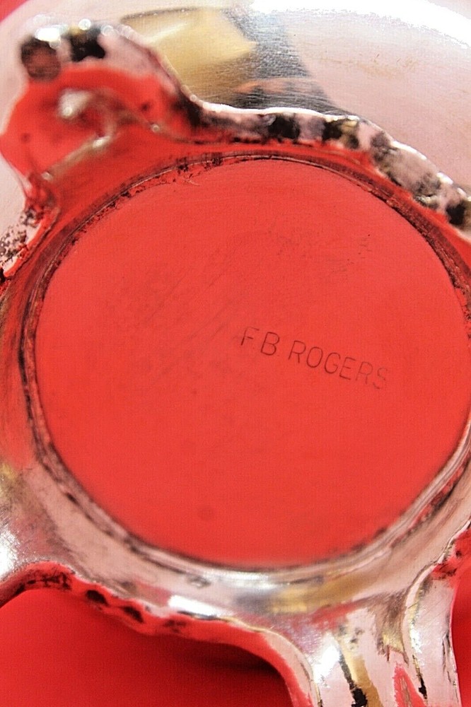 FB Rogers Silverplate 2333 Creamer With Lid