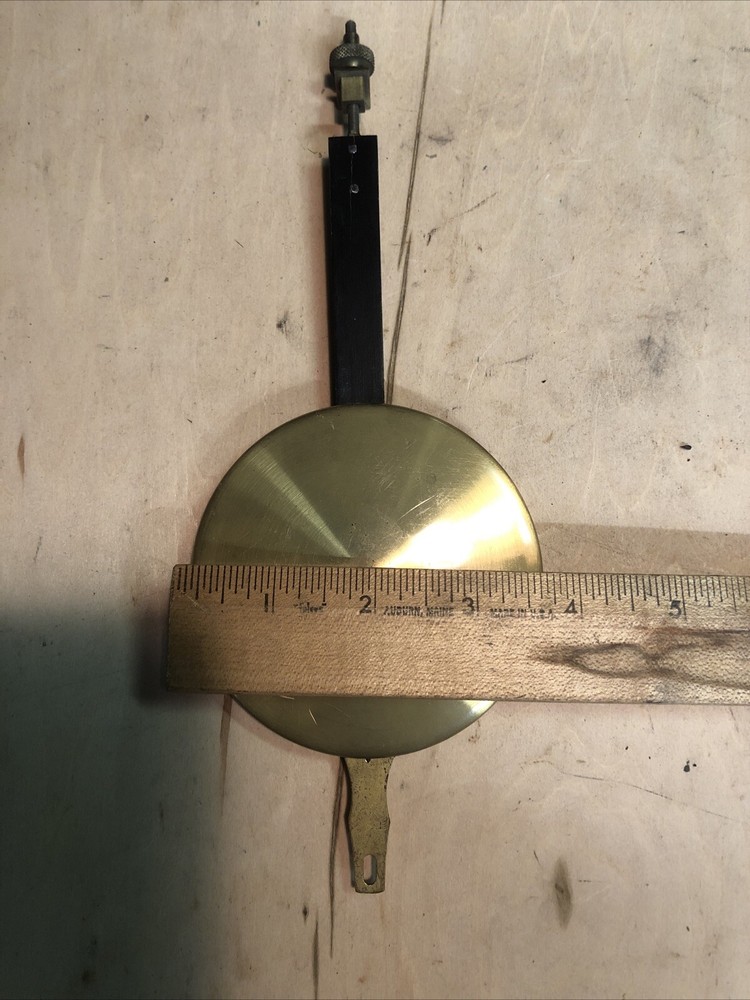 Vintage Seth Thomas Wall Winding Clock Part Pendulum
