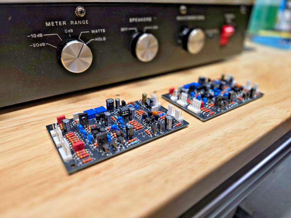 McIntosh MC-2255, MC-2500 Driver/Power Guard Board PAIR *NEW PCBs*