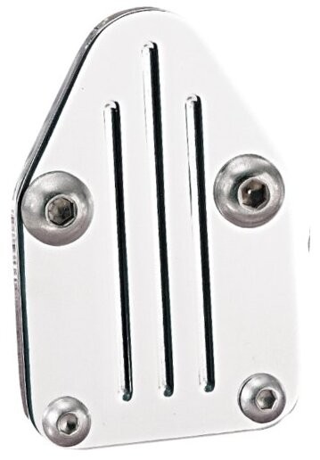 -41120 Fuel Pump Block Off, Small Block Chevy