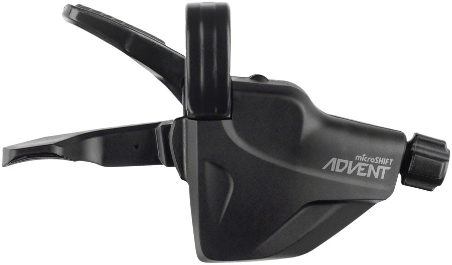 microSHIFT ADVENT Quick Trigger Pro Right Shifter - 1x9 Speed, Black ADVENT Comp