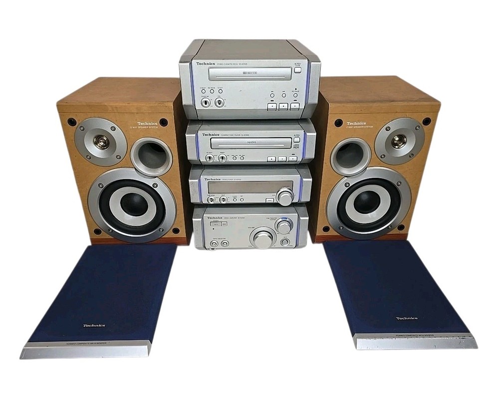 Technics Micro Stereo Component System *Partialy Working* READ