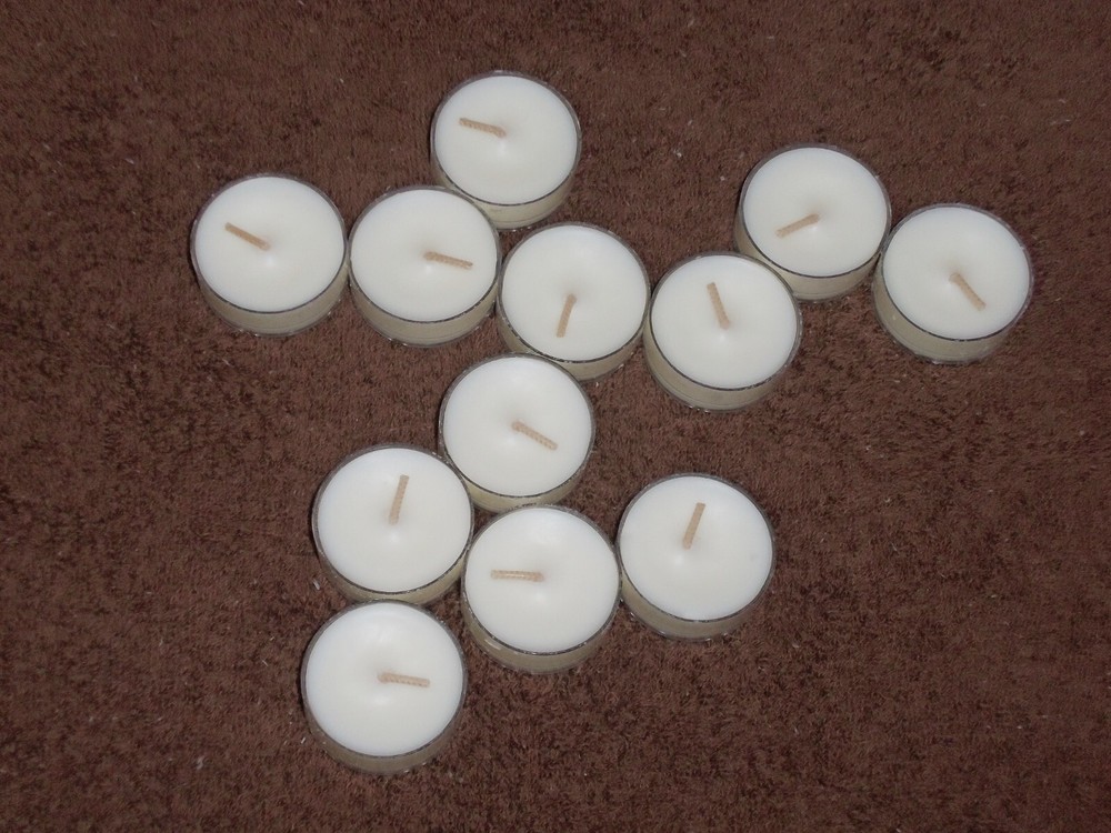 Partylite Sugared Snowfall Tealights -- NIB