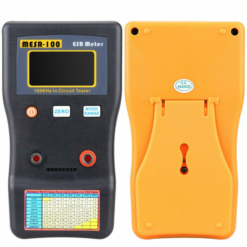 MESR-100 V2 ESR Capacitance Ohm Meter test Capacitor meter with SMD Clip Probe