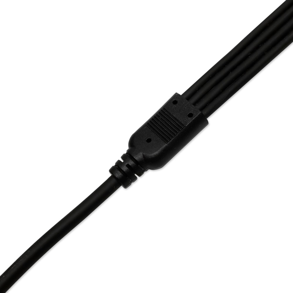 3 Pack - 8 Way Channel DC Power Splitter Adapter Cable for CCTV Security Camera