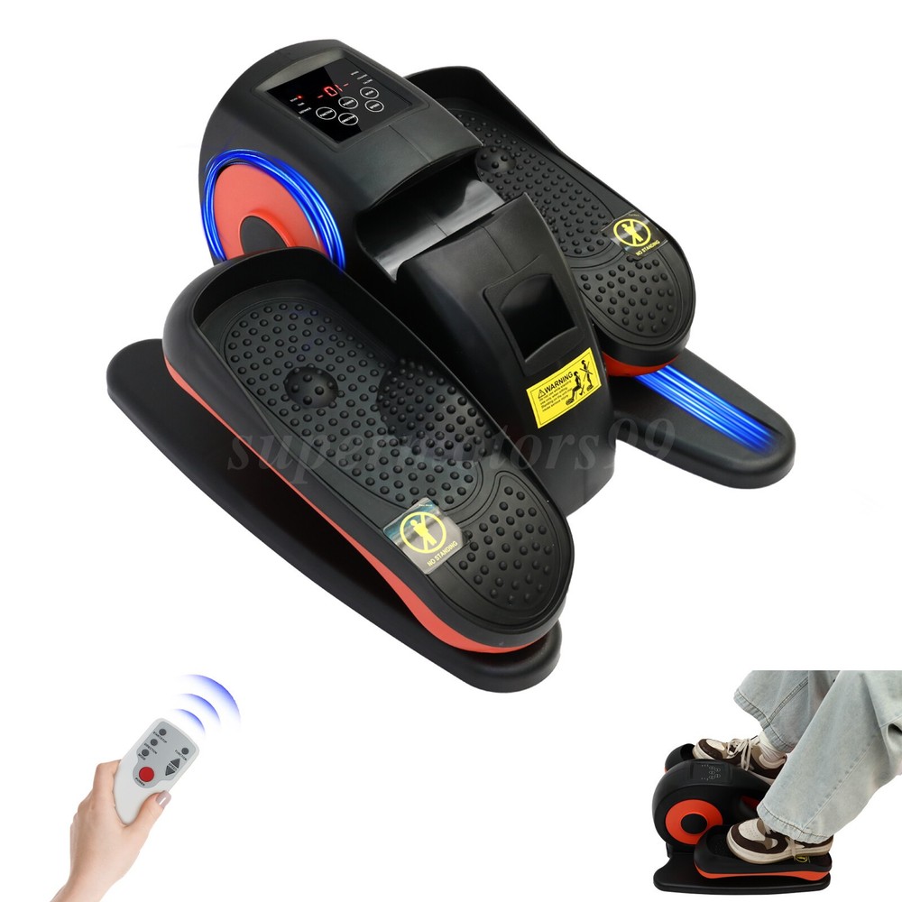 Under Desk Elliptical Trainer Machine Mini Compact Elliptical Machine Non-Slip