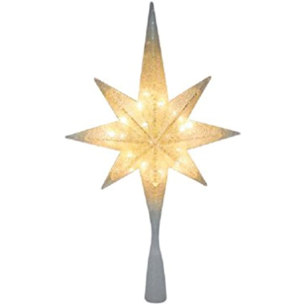 Led Tree Top Star Ww 8pt