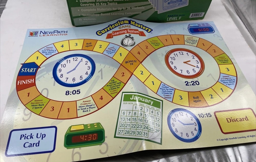 New Path Learning Curriculum Mastery Game Learning System Mathematics Grade 6