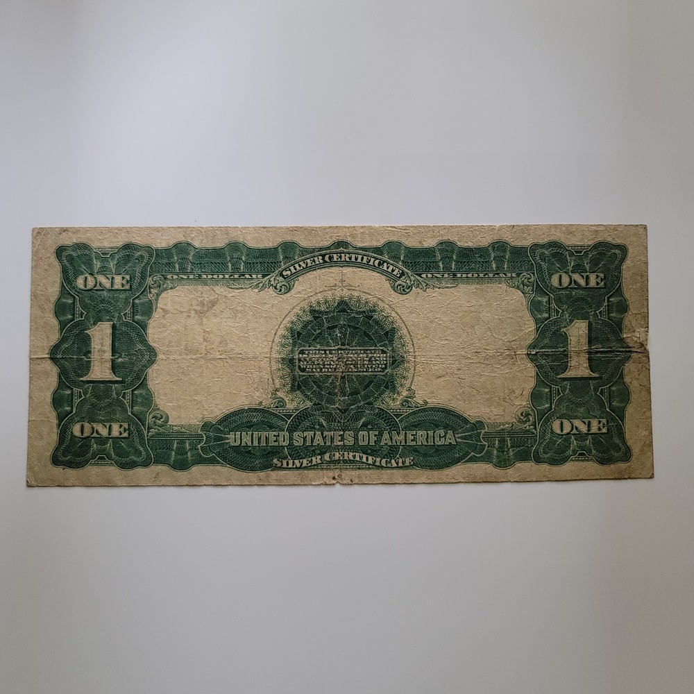 1899 $1 Large Silver Certificate Black Eagle Banknote Z89279468Z