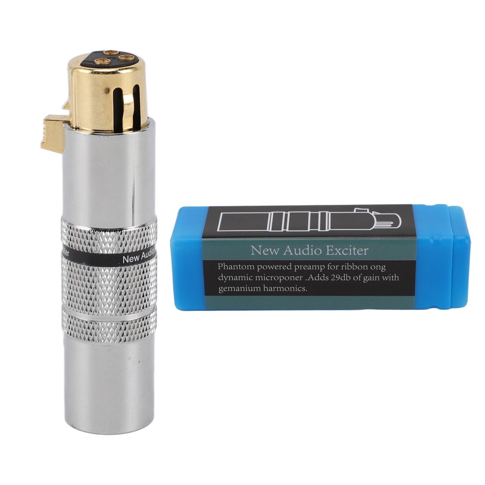 Inline Microphone Preamplifier Mic Preamplifier For Recording Studio Kit Part