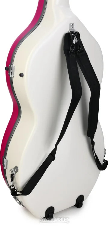 BAM BonBon Hightech Cello Case - Violet/White