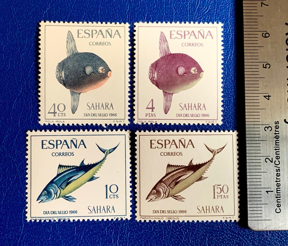 Spanish Sahara - 1966 - Fish (Ocean Sunfish