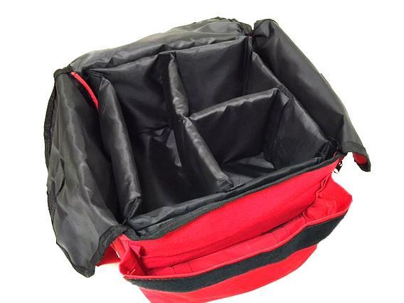 LINE2design First Aid Kit - Paramedic Rescue Emergency First Responder Kit - Red