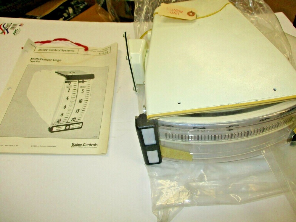 Bailey Control Systems PG3V Multi-Pointer Liquid Level Gauge 120VAC 60Hz 24VA