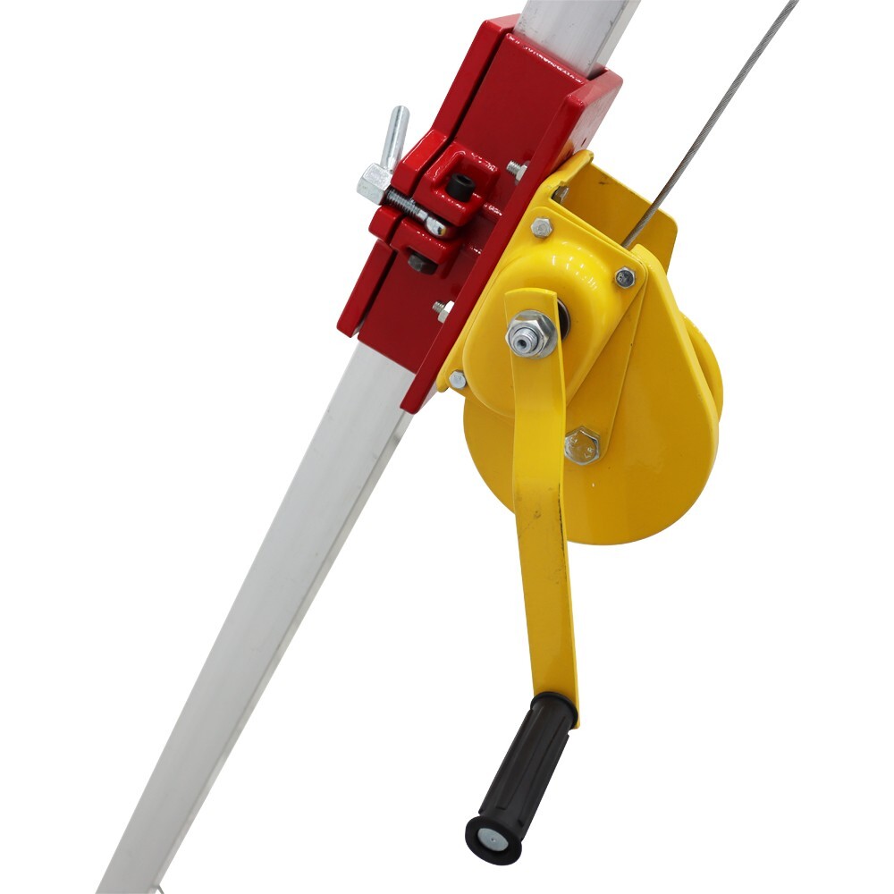 TECHTONGDA Confined Space Tripod Kit Emergency Rescue Aluminum Alloy Tripod