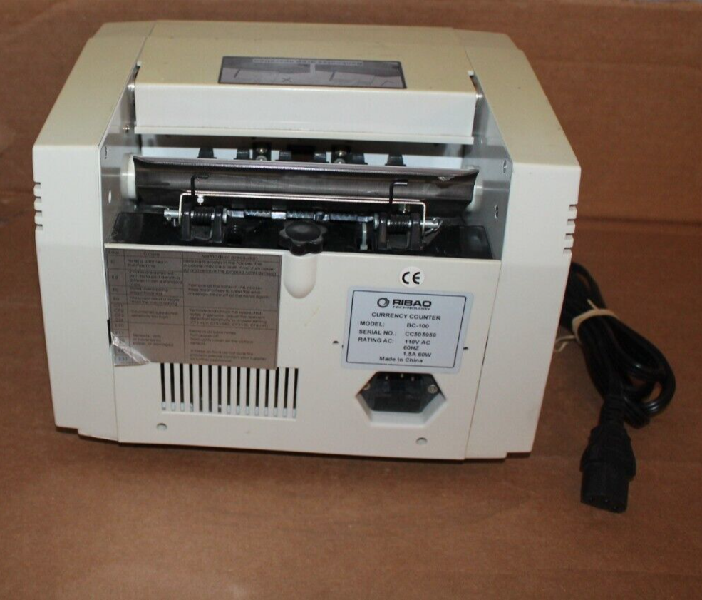 RIBAO TECHNOLOGY BC-100U CURRENCEY COUNTER
