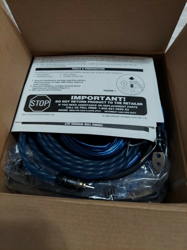 Scosche Efx 8AWG Amplifier Installation Kit