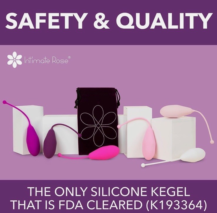 Ultimate Kegel Exercise Kit - 6 Kegel Weights for Beginners & Advanced Users