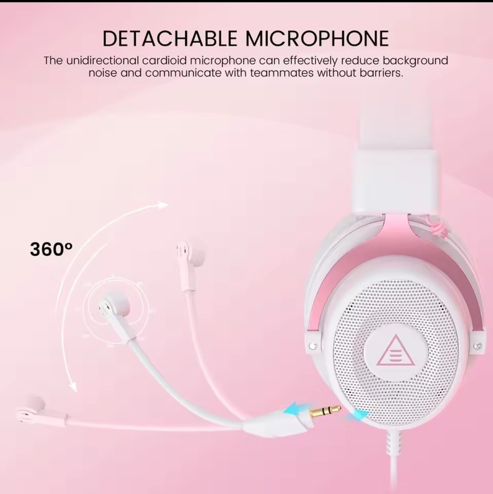 EKSA E900 Gaming Headset Wired Computer Headphones, Microphone,PS4, PS5, Laptop