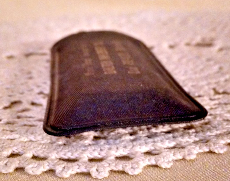 Dalton Implement Co Sharpening Stone Org Case Blytheville Arkansas Honing Tool