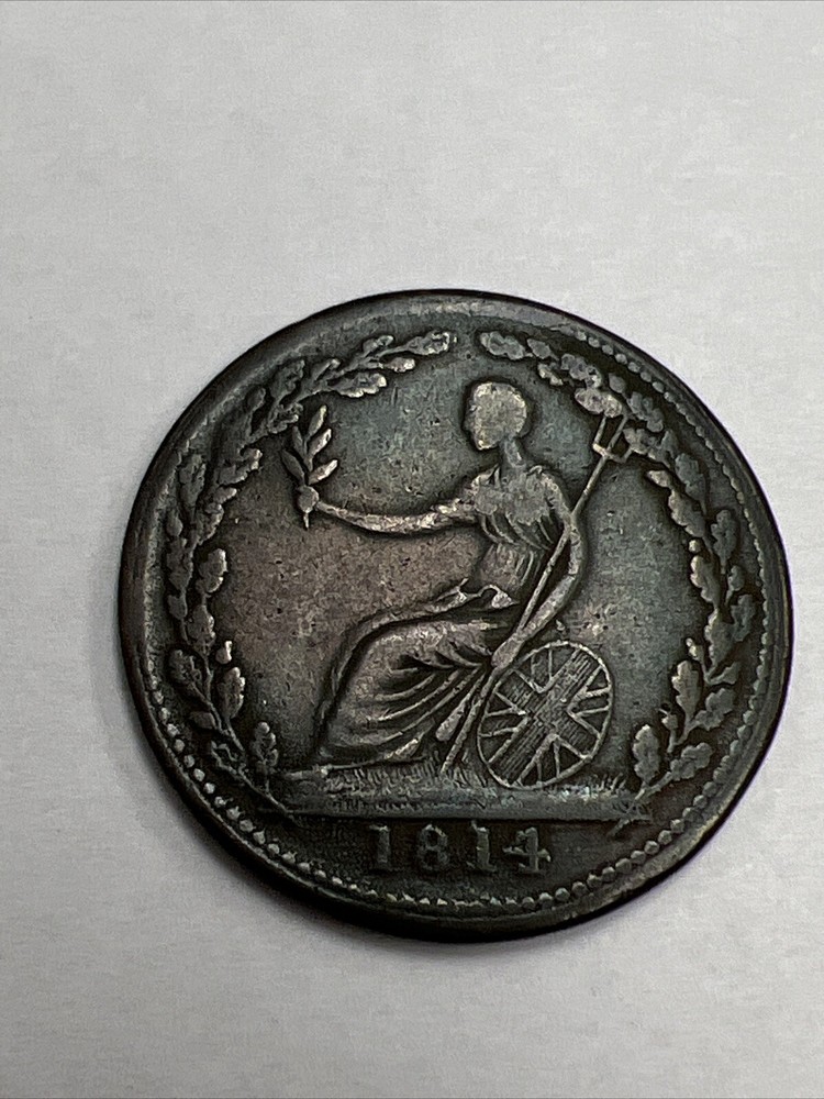 1814 Wellington Canada Halfpenny Token