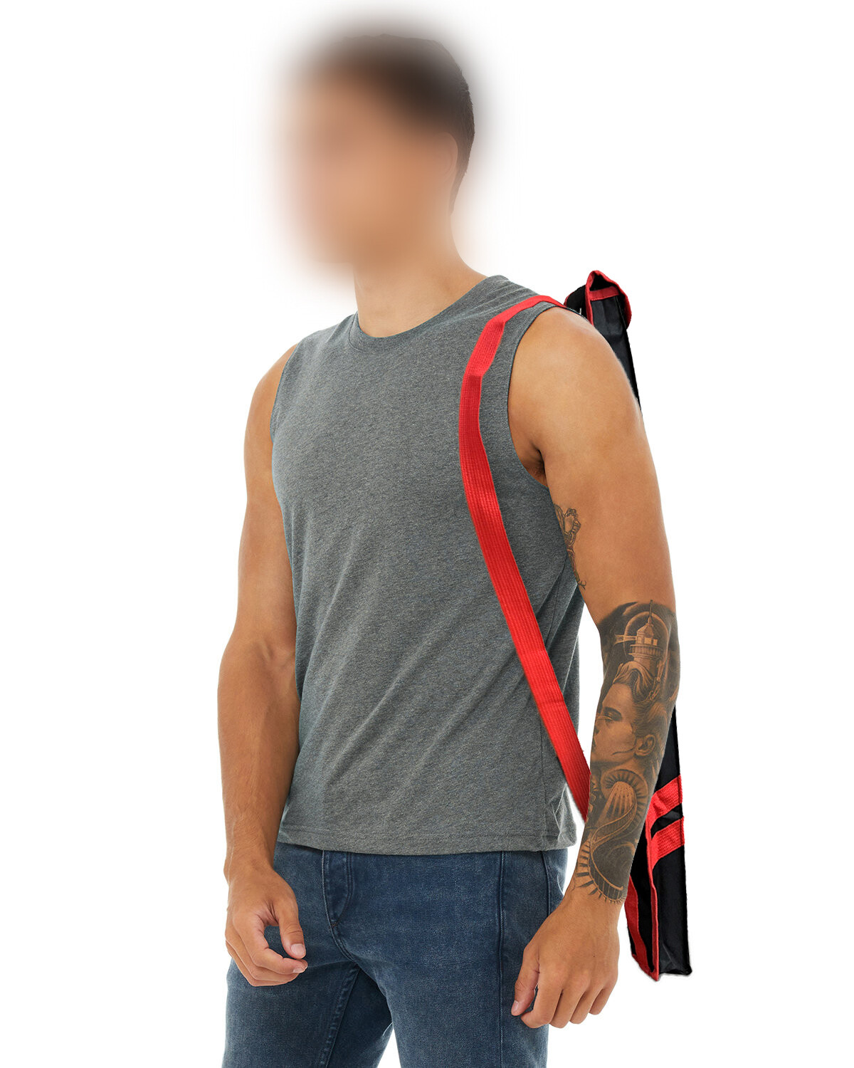 Escrima (Kali, Arnis) Stick Carrying Bag Canvas Case 29" L, Shoulder Strap