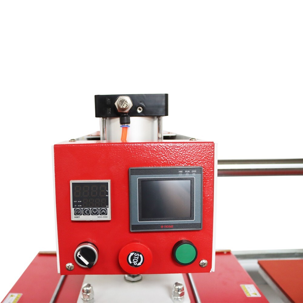 Full-automatic Double-position Heat Transfer Printing Machine Pneumatic 110V
