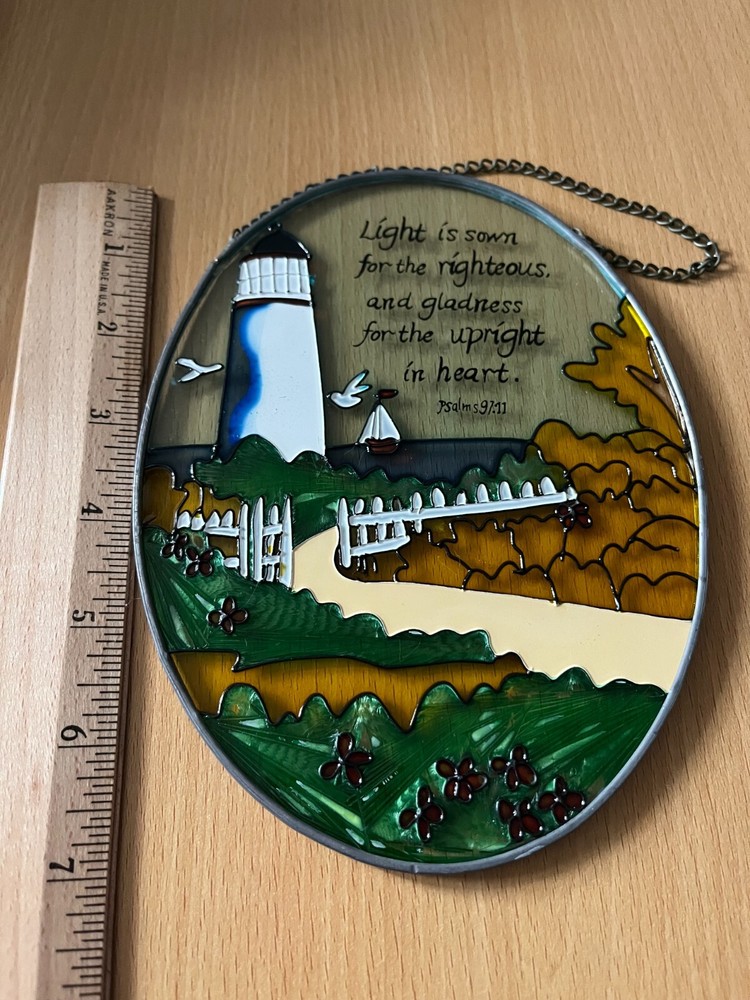 Suncatcher, multicolor, Psalm 97:11
